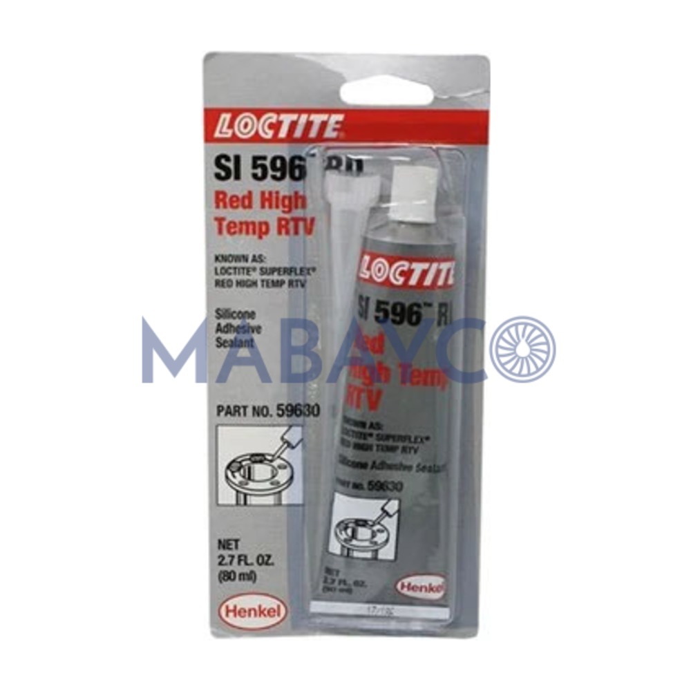 Loctite® SI 596 Red Sealant 135507 Red (80 ML)