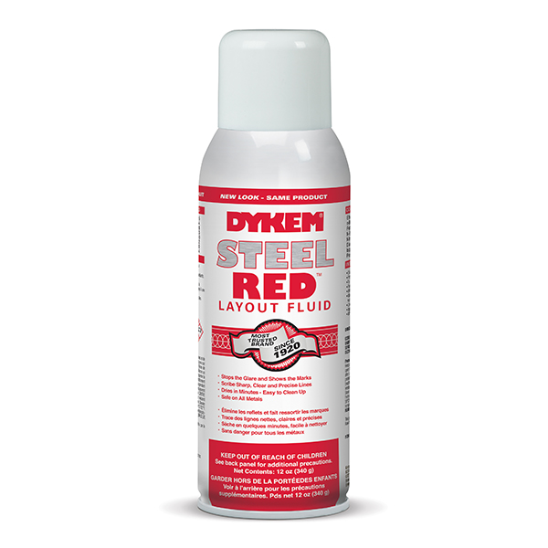 Dykem Steel Red Layout Fluid (8 OZ)