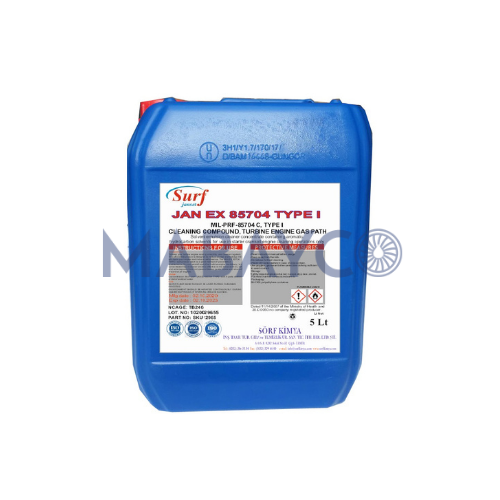 Gaz Türbini Temizleyici MIL-PRF-85704 Type I