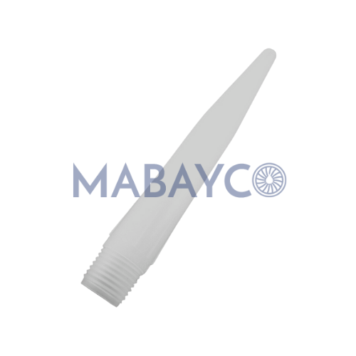 PPG 220550 Semco Model 440 Polyethylene 1/8" Orifice x 4" Long x 1/4" NPT Male Thread Standard Sealant Nozzle